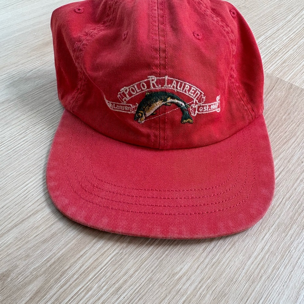 Ralph Lauren Red and Blue Cap